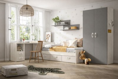 Camas juveniles funcionales y resistentes