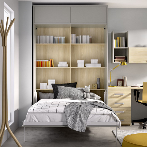 Camas abatibles: medidas, espacio necesario y cómo elegir cama abatible vertical u horizontal