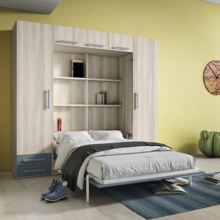 Camas abatibles sin sorpresas: guía de medidas, pared y distribución para que queden perfectas