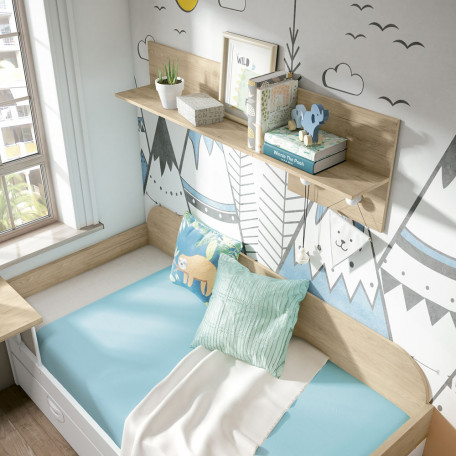 ¿Cómo decorar las estanterías de un dormitorio juvenil?