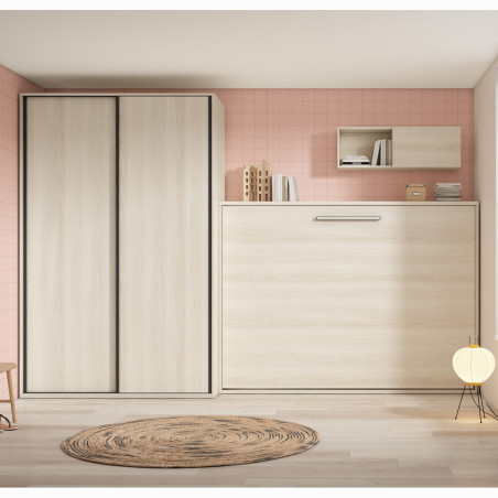 Como meter escritorio, armario y cama en dormitorio juvenil