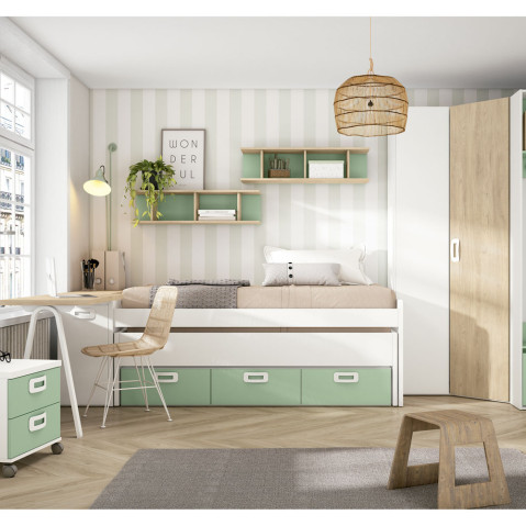 Cómo organizar un dormitorio compartido sin perder ni un ápice de estilo