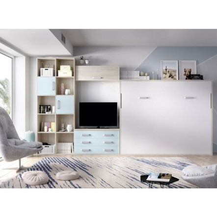 Dormitorios pequeños con más espacio y menos muebles