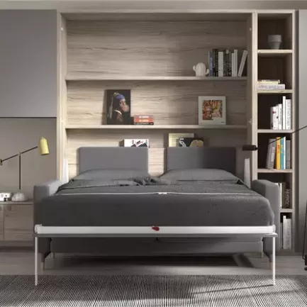 ¿Es cómoda una cama abatible vertical para uso diario?
