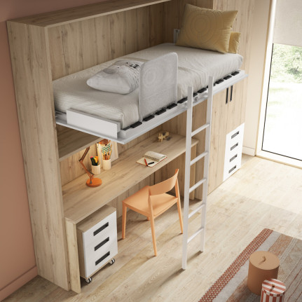 Literas abatibles para casas con visitas: un dormitorio extra que aparece solo cuando lo necesitas