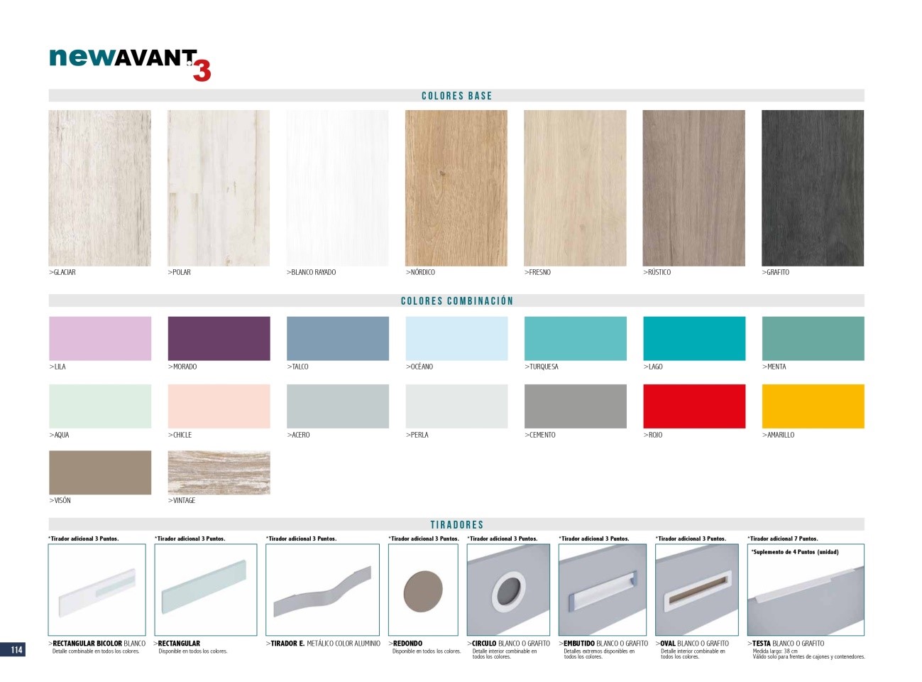 Cama Horizontal Combinaciones Colores NewAvant
