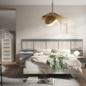 Muebles Dormitorio Juvenil Blanco Venecia madera maciza alta calidad