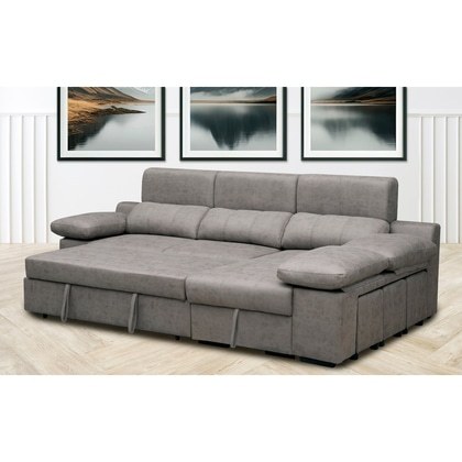 Sofá cama GLL-HSC.CH: elegante chaise longue con tapizado resistente.