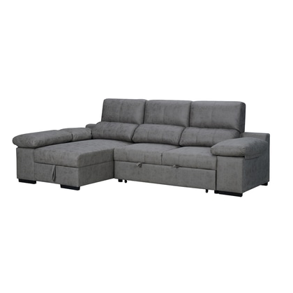Sofá cama GLL-HSC.CH: confort y almacenaje con chaise longue para hoteles y suites