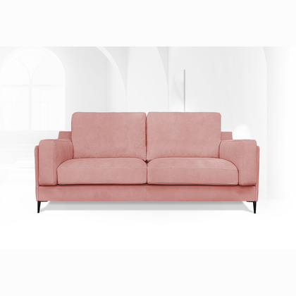 Sofá rosa minimalista líneas rectas FLR-ZN