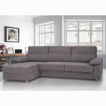 Sofá Cama Chaise Longue con arcón. CH.LO. AR-MLN
