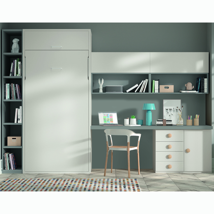 Cama abatible vertical con almacenamiento F264- BIS 2