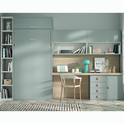 Cama abatible vertical con almacenaje superior F264-BIS 4