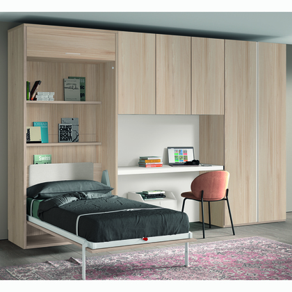 Cama abatible con almacenamiento adicional F261-BIS 1