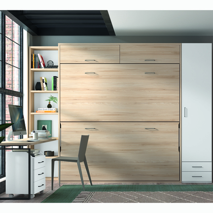 Litera abatible con espacio superior de almacenamiento F255-BIS 1