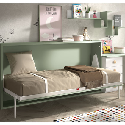 Cama abatible horizontal distintos colores para hotel F258