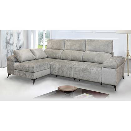 Sofá chaise longue TB-MLN - Moderno con alma rústica