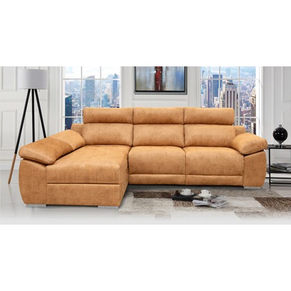 Sofá chaise longue extralargo TB-6-ML – estilo curvo