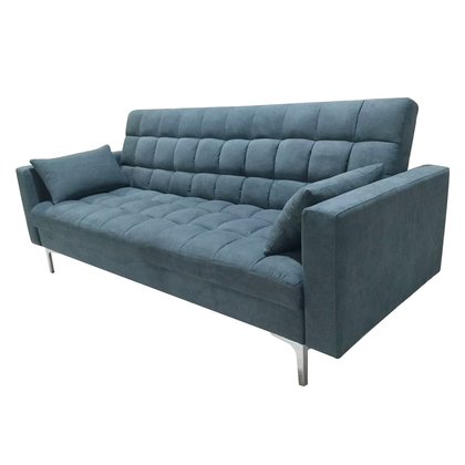 Sofá cama triple X-512 VTX azul con cama oculta