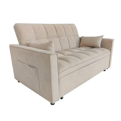 Sofá cama 2 plazas X-511 VTX beige con cama nido